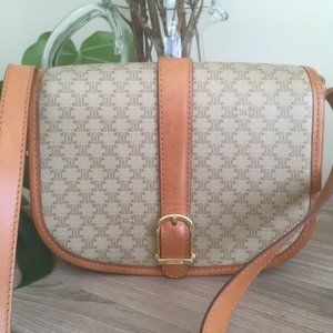 Authentic Vintage Celine Crossbody Bag